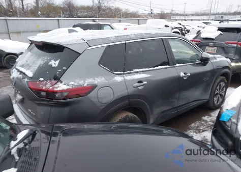 2023 Nissan Rogue Sv Intelligent Awd from USA, damaged, VIN JN8BT3BB3PW192512